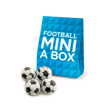 Mini a Box - Chocolate Footballs